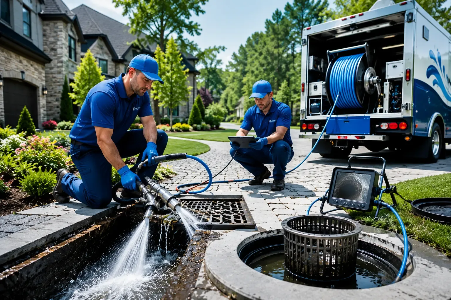 Local outdoor drain cleaning professionals in Asbury, IA